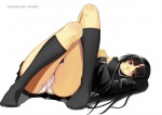  Score: 77 Tags: black hair,black socks,ga-rei zero,girl,isayama yomi,kneehighs,light erotic,long hair,maisaki,panties,purple eyes,white