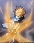  Score: 24 Tags: aagito,brown hair,cloak,gloves,glowing eye (eyes),katekyou hitman reborn,light,magic,male,sawada tsunayoshi,short hair,single,smoke,tall image,yellow eyes