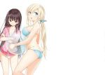  Score: 54 Tags: 2girls,beachball,bikini,black eyes,black hair,blonde hair,blue eyes,boku wa tomodachi ga sukunai,girls,kashiwazaki sena,light erotic,long hair,mikazuki yozora,open mouth,shirt,simple background,white
