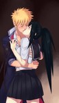  Score: 73 Tags: black hair,blonde hair,blush,couple,eyes closed,girl,highres,hug,hyuuga hinata,jinchuriki,kiss,long hair,male,naruto,ponytail,school uniform,seifuku,short hair,skirt,tall image,uzumaki naruto