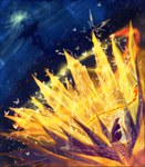  Score: 27 Tags:  aohato (artist) bird (birds) butterfly crystal eyes closed girl long hair magic pixiv fantasia pixiv fantasia IV pointy ears white hair 