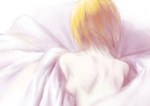  Score: 16 Tags: 569 (artist),back,breasts,from behind,girl,light erotic,orange hair,original,short hair,single,white