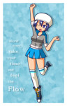 Rating: q Score: 1 Tags: blue blue_hair chibi dance_dance_revolution dancing hat purple_hair short_hair skirt tagme toshiba_emi