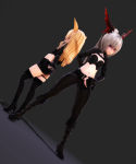 Rating: s Score: 5 Tags: 2girls 3d elin_(tera) gradient_background multiple_girls tagme tera_online