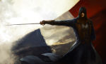 Rating: s Tags: 1boy arno_dorian assassin's_creed assassin's_creed:_unity coat flag gloves hood solo sword weapon