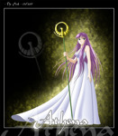 Rating: s Score: 2 Tags: athena kido_saori long_hair polearm purple_hair saint_seiya spear tagme trident weapon
