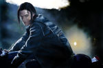 Rating: s Score: 1 Tags: 1boy black_hair harry_potter jacket leather_jacket male_focus motor_vehicle motorcycle over_shoulder sirius_black sitting solo vehicle younger