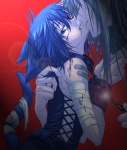 Rating: q Score: 9 Tags: agatsuma_soubi animal_ears aoyagi_ritsuka bandage bdsm blood bondage cat_ears chains collar cuffs handcuffs kiss leash loveless lowres plaster