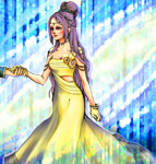 Rating: s Tags: ai_(ai1470) choker dress faris_scherwiz female final_fantasy final_fantasy_v final_fantasy_vi gloves hair_bun long_hair purple_eyes purple_hair solo tiara