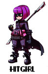Rating: s Score: 17 Tags: 1girl alex_ahad_(style) belt belt_pouch black_gloves bob_cut boots cape character_name explosive gloves green_eyes grenade hit-girl kick-ass knee_pads mask official_style parody plaid plaid_skirt polearm purple_hair sarikyou short_hair simple_background skirt skullgirls solo standing style_parody superhero weapon white_background wig