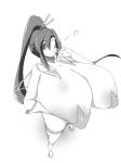 Rating: q Score: 1 Tags: 1girl breasts erect_nipples female gigantic_breasts gloves kiti legwear long_hair monochrome nipples pasties pointy_breasts ponytail puffy_nipples standing tengen_toppa_gurren_lagann v wink yoko_littner