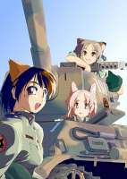 Rating: s Score: 2 Tags: animal_ears army black_hair brown_eyes brown_hair cat_ears dog_ears military military_vehicle pink_eyes pink_hair short_hair tank uniform vehicle
