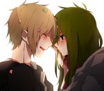 Rating: s Tags: 1boy 1girl blush brown_hair confetti couple eyes_closed forehead-to-forehead green_eyes green_hair hetero highres hoodie kagerou_project kano_shuuya kido_tsubomi long_hair mikanururu short_hair smile Rating: s Tags: 1boy 1girl blush brown_hair confetti couple eyes_closed forehead-to-forehead green_eyes green_hair hetero highres hoodie kagerou_project kano_shuuya kido_tsubomi long_hair mikanururu short_hair smile