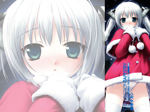 Rating: s Tags: 1girl highres kasugano_sora long_hair silver_hair white_hair yosuga_no_sora
