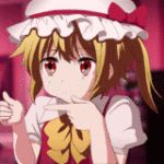 Rating: s Score: 16 Tags: 1girl animated animated_gif chuunibyou_demo_koi_ga_shitai! female flandre_scarlet hat lowres parody red_eyes solo sparkling_daydream touhou Rating: s Score: 16 Tags: 1girl animated animated_gif chuunibyou_demo_koi_ga_shitai! female flandre_scarlet hat lowres parody red_eyes solo sparkling_daydream touhou