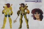Rating: s Score: 2 Tags: 1boy araki_shingo armor character_design character_sheet himeno_michi knight libra_douko male_focus polearm production saint_seiya settei shield shoulder_pads solo spear weapon