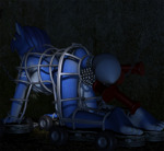 Rating: e Score: 31 Tags: 3d animal_ears artist_request ass barefoot bdsm bondage breasts dildo feet furry kneeling krystal masochist nude pain paws restrained slave soles solo spiked_dildo spikes squatting star_fox tail tied toes vibrator