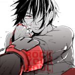 Rating: s Tags: 1boy boxing hair_over_one_eye hjm kyoukaisenjou_no_horizon noriki tagme white_background