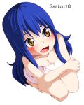 Rating: q Tags: blue_hair fairy_tail loli open_mouth wendy_marvell