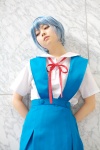 Rating: s Tags: ayanami_rei blue_hair cosplay highres kanata_(model) neon_genesis_evangelion photo