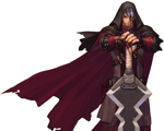 Rating: s Score: 13 Tags: aganzo aganzo_(dungeon_fighter_online) beard blade blademaster cape dungeon_and_fighter facial_hair hood male_focus slayer_(dungeon_and_fighter) sword weapon