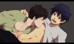 Rating: e Score: 40 Tags: ao_no_exorcist blue_eyes handjob incest male_focus muscle okumura_rin okumura_yukio penis resfrio shirt_lift siblings twincest twins yaoi