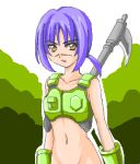 Rating: s Tags: blue_hair busou_renkin lowres scar tsumura_tokiko yellow_eyes