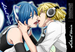 Rating: s Score: 18 Tags: 2boys blonde_hair blue_hair kagamine_len kaito kiss male_focus multiple_boys project_diva project_diva_(series) project_diva_2nd tagme vocaloid yaoi