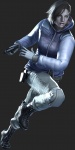 Rating: s Score: 8 Tags: beret brown_hair gloves gun hat highres jacket jill_valentine resident_evil short_hair weapon