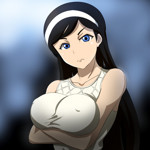 Rating: q Score: 5 Tags: breast_support breasts crossed_arms kumashiro_maya seikimatsu_occult_gakuin yottin