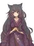 Rating: s Score: 10 Tags: 1girl animal_ears artist_request black_hair brown_eyes cat_ears hands_clasped japanese_clothes kimono long_hair multicolored_hair original smile solo Rating: s Score: 10 Tags: 1girl animal_ears artist_request black_hair brown_eyes cat_ears hands_clasped japanese_clothes kimono long_hair multicolored_hair original smile solo