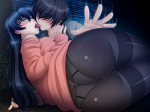 Rating: q Score: 40 Tags: ahegao ass breasts igawa_asagi kagami_hirotaka kiss large_breasts lilith-soft pantyhose spanked taimanin_asagi taimanin_asagi_3