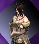 Rating: s Score: 16 Tags: bare_shoulders belt black_hair black_legwear breasts cleavage crossed_arms dress earrings eyeshadow female final_fantasy final_fantasy_x hair_bun hair_ornament hair_over_one_eye jewelry large_breasts lipstick lulu_(final_fantasy) makeup nail_polish necklace red_eyes ring seed01010 solo square_enix thighhighs