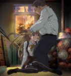 Rating: e Score: 92 Tags:   animated animated_gif black_legwear blonde_hair censored cum fat_man fellatio hair_grab irrumatio kirishima_(stringendo) long_hair oral penis school_uniform seto_yuuki sitting stitched stringendo_&_accelerando_&_stretta sweat thighhighs