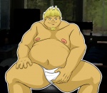 Rating: q Score: -5 Tags:  briefs coop_(megas) crotch_grab fat goatee megas_xlr nipples 