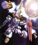 Rating: s Score: 6 Tags: beam_rifle energy_gun gun gunbarrel_striker gundam gundam_seed mecha shield space star strike_gundam weapon