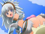 Rating: e Score: 23 Tags: ass blue_eyes capcom cunnilingus felyne kirin_(armor) monster_hunter oral shamanwer white_hair