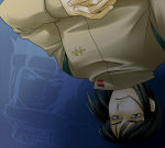 Rating: s Tags: black_hair blume goggles headband overseer_biel sentou_mecha_xabungle uniform