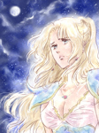 Rating: s Score: 1 Tags: blonde_hair breasts cleavage earrings female final_fantasy final_fantasy_iv full_moon green_eyes jewelry leotard long_hair moon necklace night rosa_farrell shoulder_pads sky solo yukki_(rffcq251)