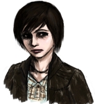 Rating: s Score: 1 Tags: black_hair breasts cheryl_mason lips necklace short_hair silent_hill silent_hill:_shattered_memories silent_hill_1 sinker02