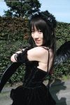 Rating: s Tags: cosplay frills highres morte photo scythe suzuyuki_kaho vispo_original wings