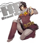 Rating: s Tags: belt blue_eyes brown_hair flower fur hat hot_pants_(sbr) icym jojo_no_kimyou_na_bouken kneeling short_hair solo steel_ball_run