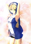 Rating: s Score: 22 Tags: arc_system_works armpits bike_shorts blazblue blonde_hair bridget_(guilty_gear) bridget_(guilty_gear)_(cosplay) green_eyes guilty_gear highres long_hair noel_vermillion nun