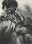 Rating: q Score: 11 Tags: apyoapyo ass glasses grey_scale loli monochrome muscle short_hair source_request tentacle
