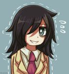 Rating: s Score: 9 Tags: 1girl animated animated_gif azurane black_hair green_eyes kuroki_tomoko necktie nervous school_uniform shirt sweatdrop watashi_ga_motenai_no_wa_dou_kangaetemo_omaera_ga_warui!