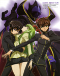 Rating: s Score: 9 Tags: c.c. code_geass kururugi_suzaku lelouch_lamperouge zero_(code_geass)