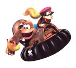 Rating: s Tags: dixie_kong donkey_kong_country_3 kiddy_kong lowres nintendo official_art rareware