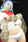Rating: q Score: 7 Tags: asian blue_hair blue_panties cosplay demon_girl kurono_kurumu kuruno_kurumu_(cosplay) navel panties photo rosario+vampire school_uniform skirt skirt_lift snow_flakes succubus thighs underwear