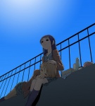 Rating: s Tags: blue_eyes blue_hair brown_hair futari_wa_precure misumi_nagisa precure school_uniform serafuku yukishiro_honoka