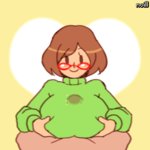 Rating: e Score: 210 Tags: 1girl animated animated_gif bottomless bouncing_breasts breast_lift breasts brown_eyes brown_hair cum cum_on_body cum_on_clothes cum_on_upper_body glasses huge_breasts huge_penis large_breasts large_penis lowres nikki_(swapnote) nintendo noill paizuri paizuri_under_clothes penis penis_under_clothes pov red-framed_glasses short_hair swapnote sweater testicles uncensored